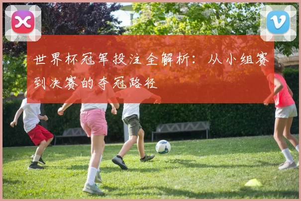世界杯冠军投注全解析：从小组赛到决赛的夺冠路径