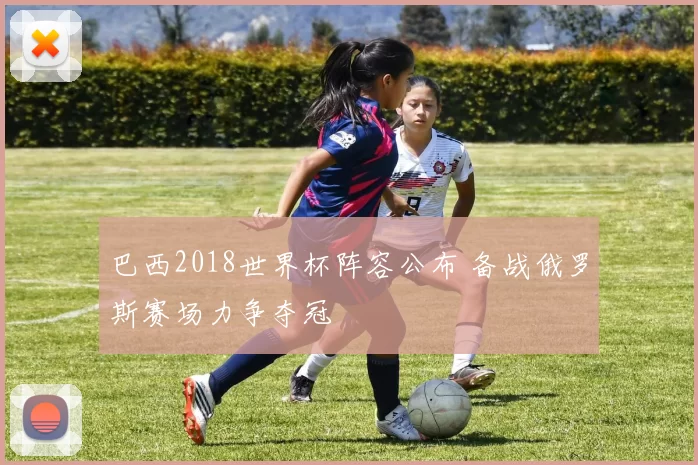 巴西2018世界杯阵容公布 备战俄罗斯赛场力争夺冠